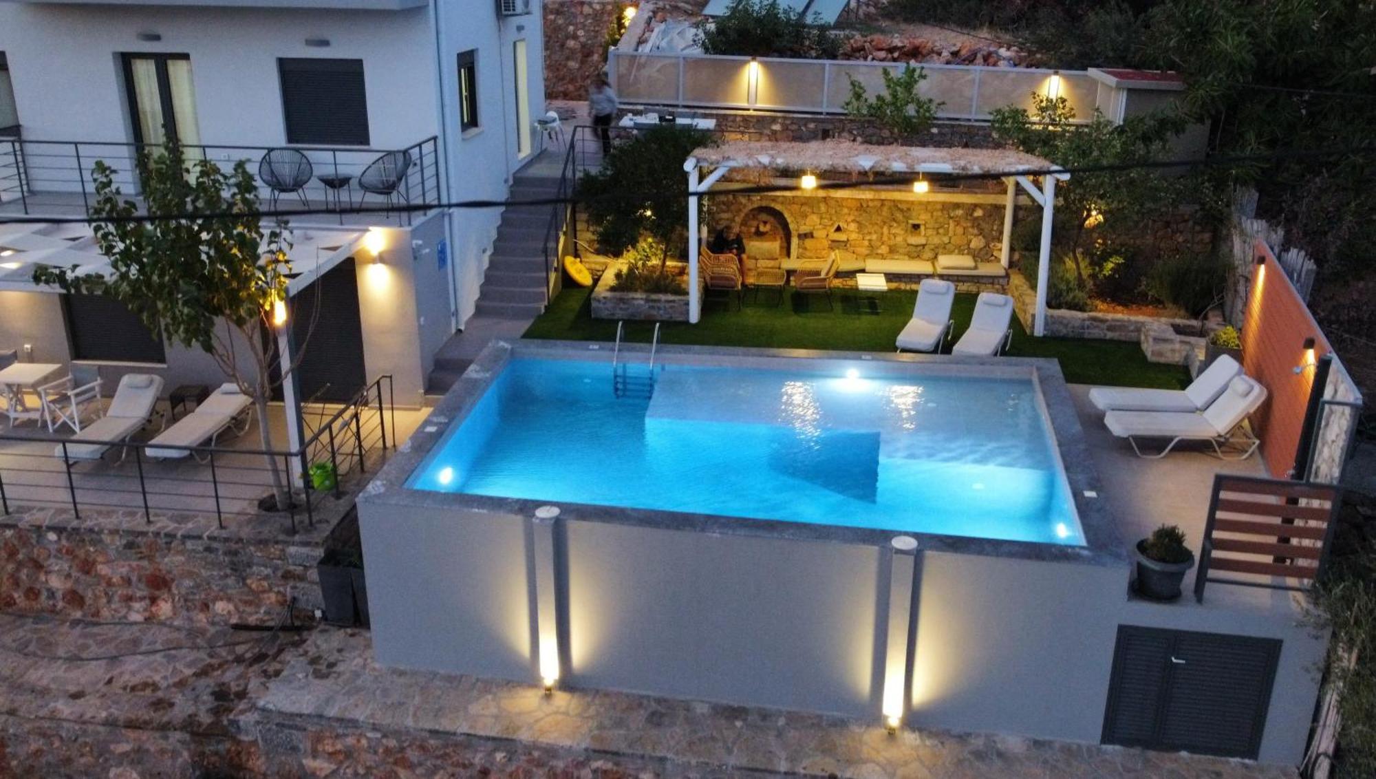 Vathi Spiros Villas Agios Nikolaos Exterior foto